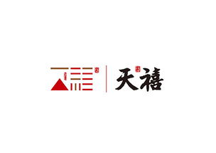 天禧文化传媒标志设计 融通古今，彰显时代风采
