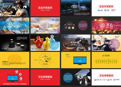 公司集团宣传PPT展示-世界五百强规模的既视感-平面设计-版式欣赏-页面布局-形象对外展示